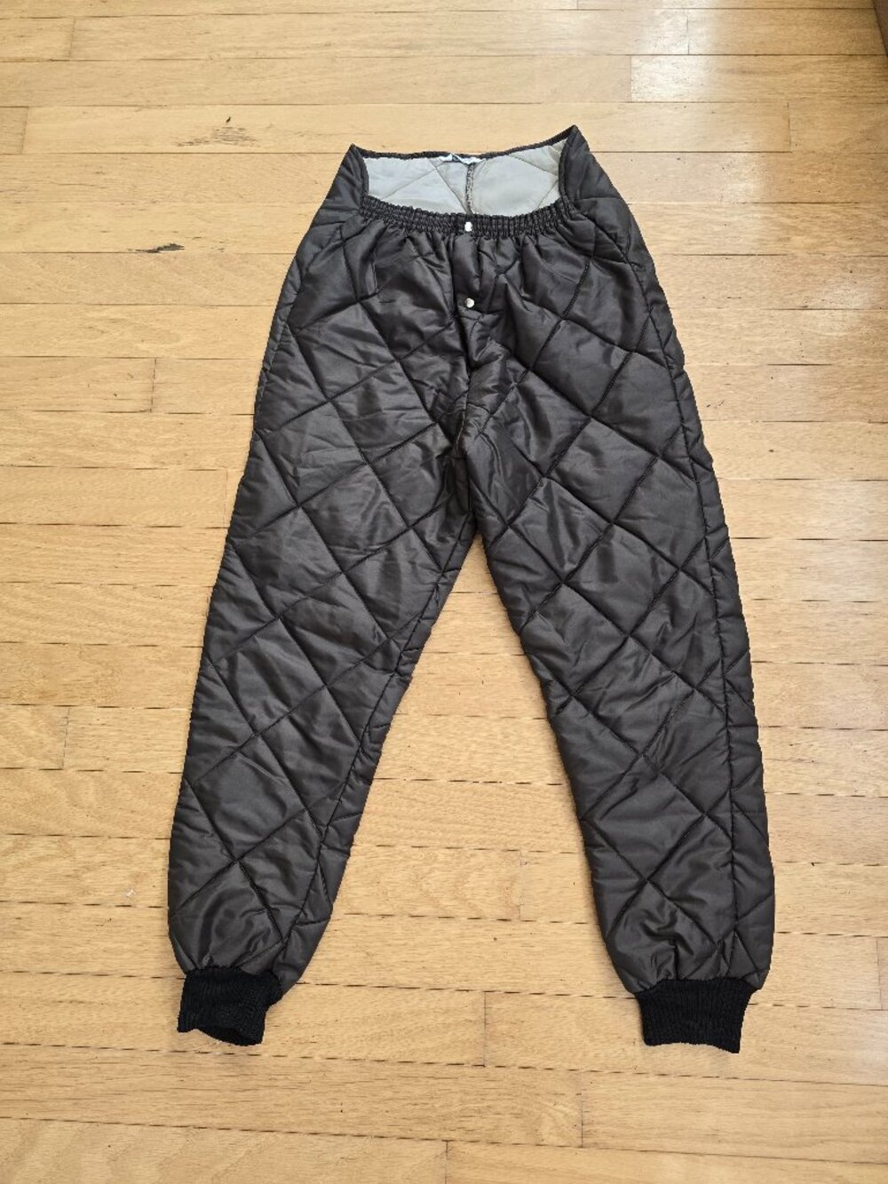 Vintage 70s Ted Williams Sears Brown Quilted Insulated Pants Mens Large (42-44)